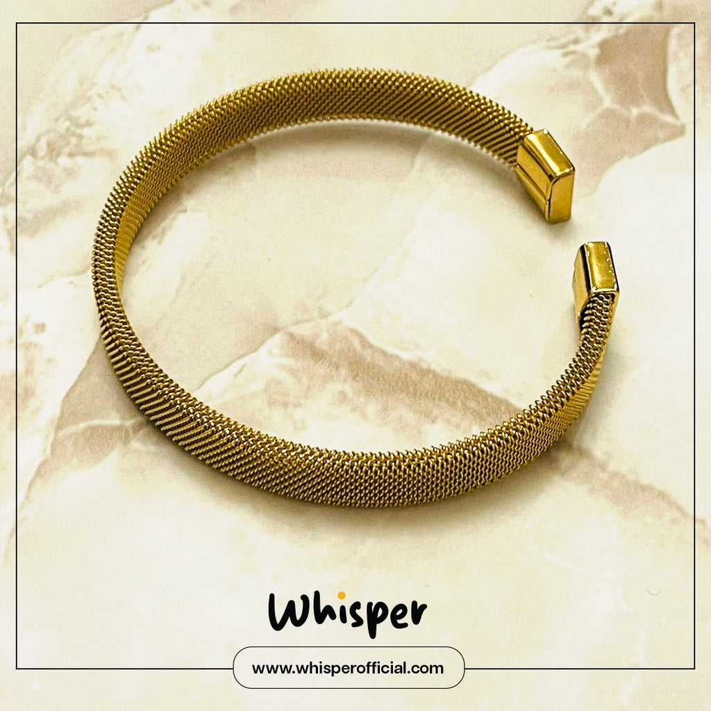 Luxe Weave Anti-Tarnish Cuff