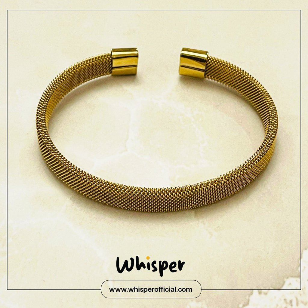 Luxe Weave Anti-Tarnish Cuff