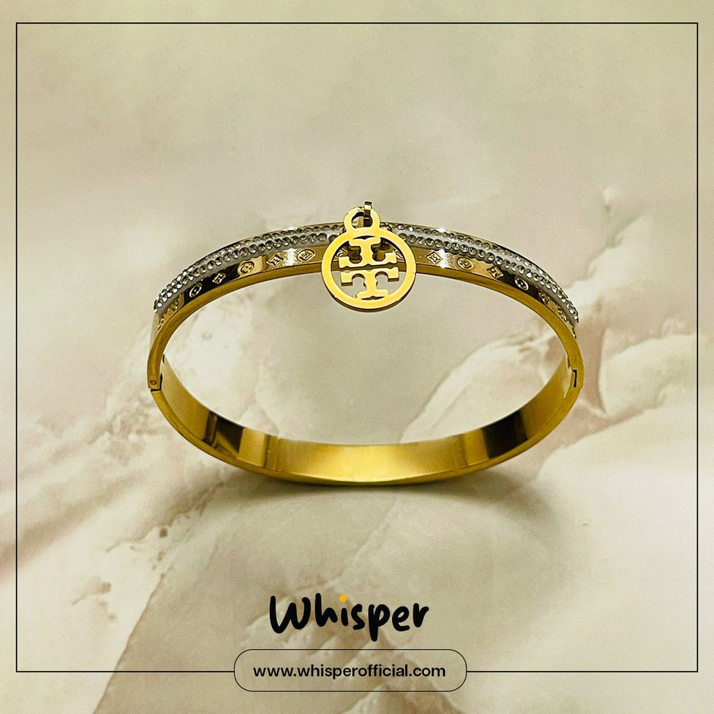 Crystal Charm Luxe Bangle