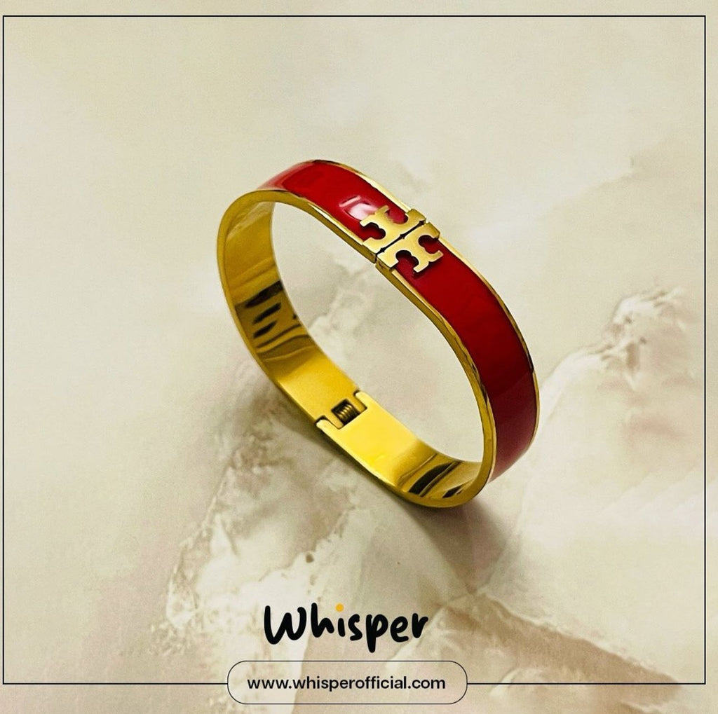 Crimson Luxe Bangle