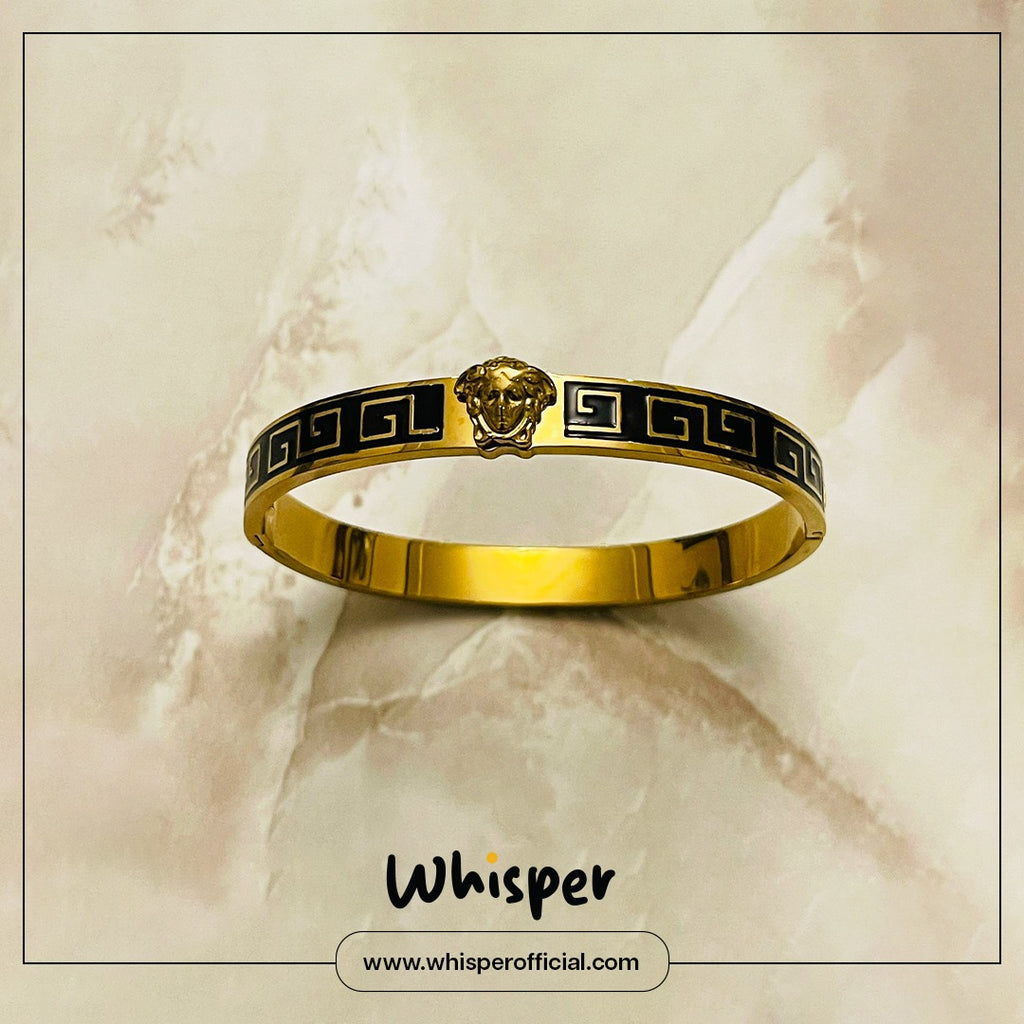 Black Royal Lion Bangle