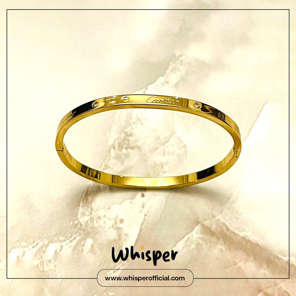 Signature Screw Elegance Bangle