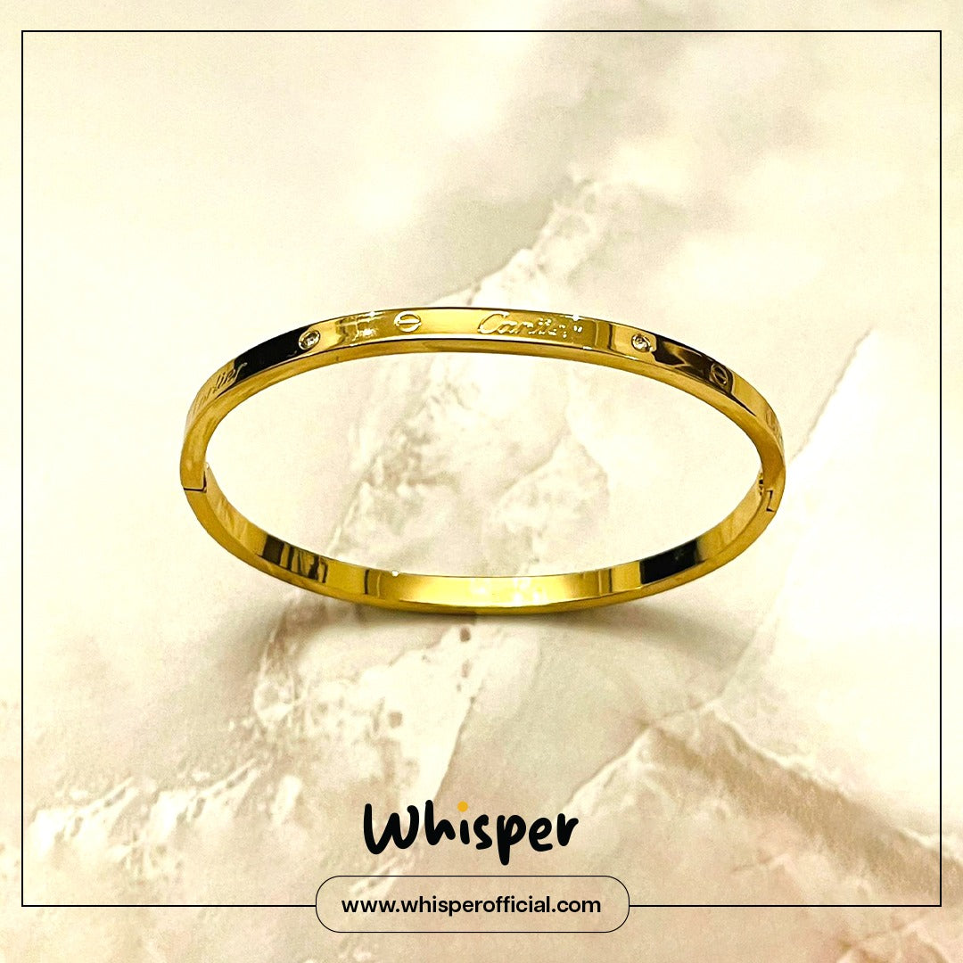 Signature Screw Elegance Bangle