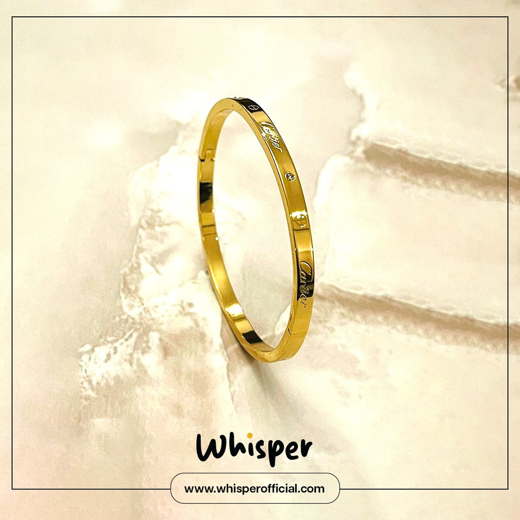 Signature Screw Elegance Bangle
