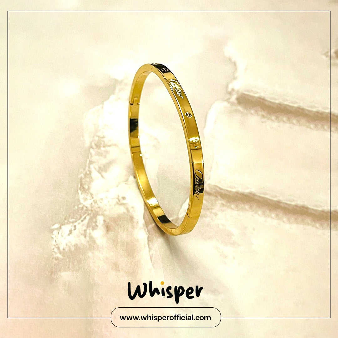 Signature Screw Elegance Bangle
