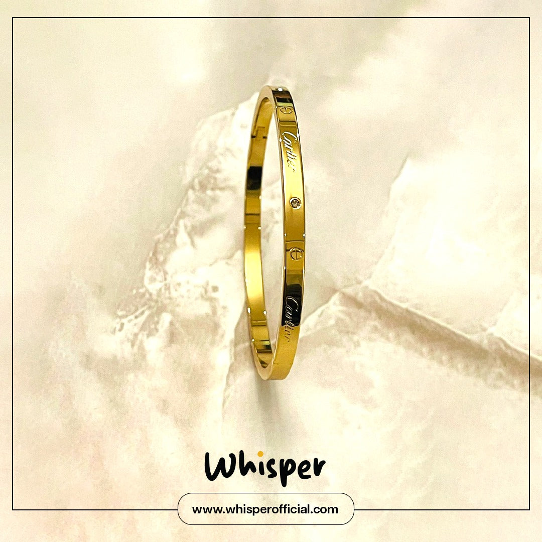 Signature Screw Elegance Bangle
