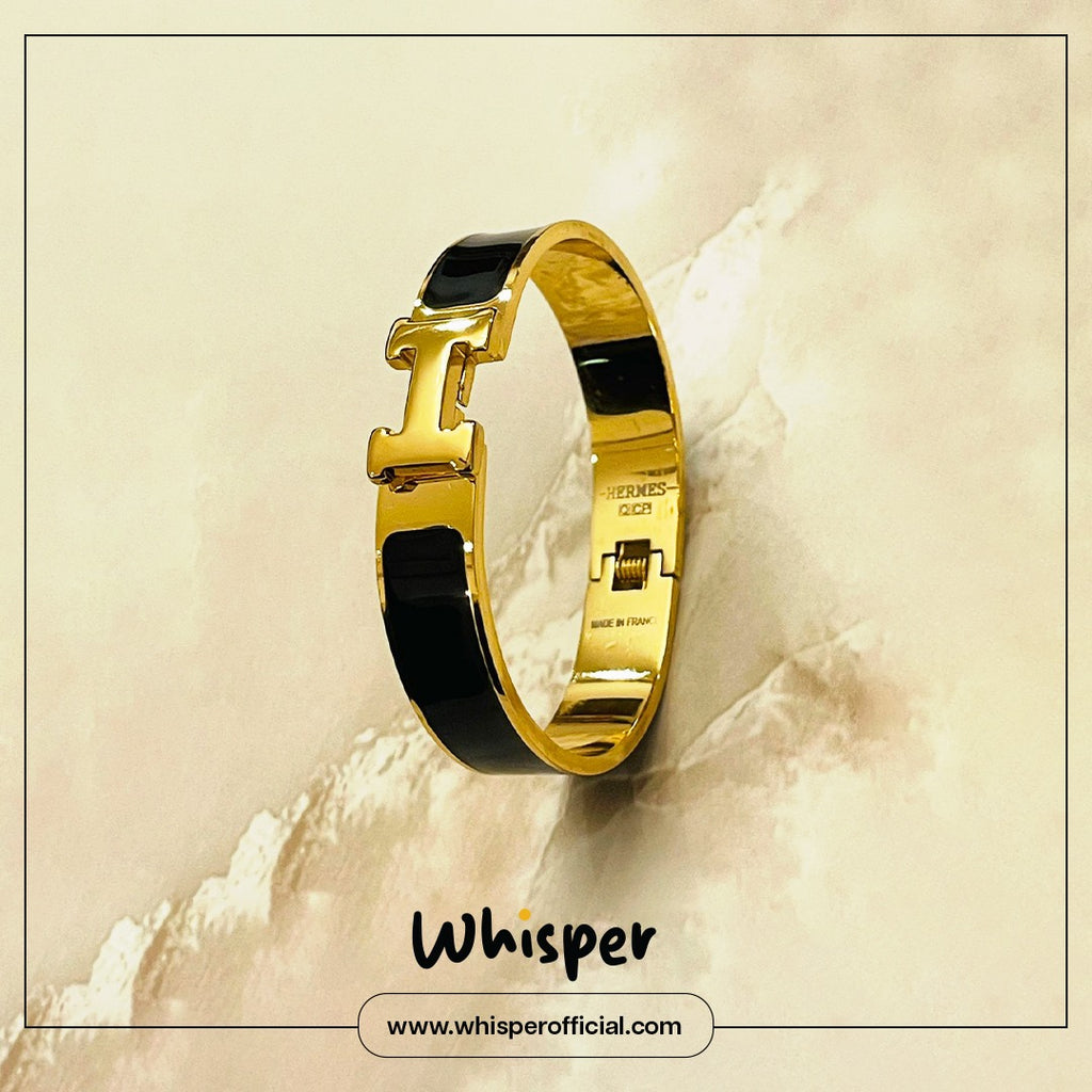 Midnight Luxe H-Style Bangle