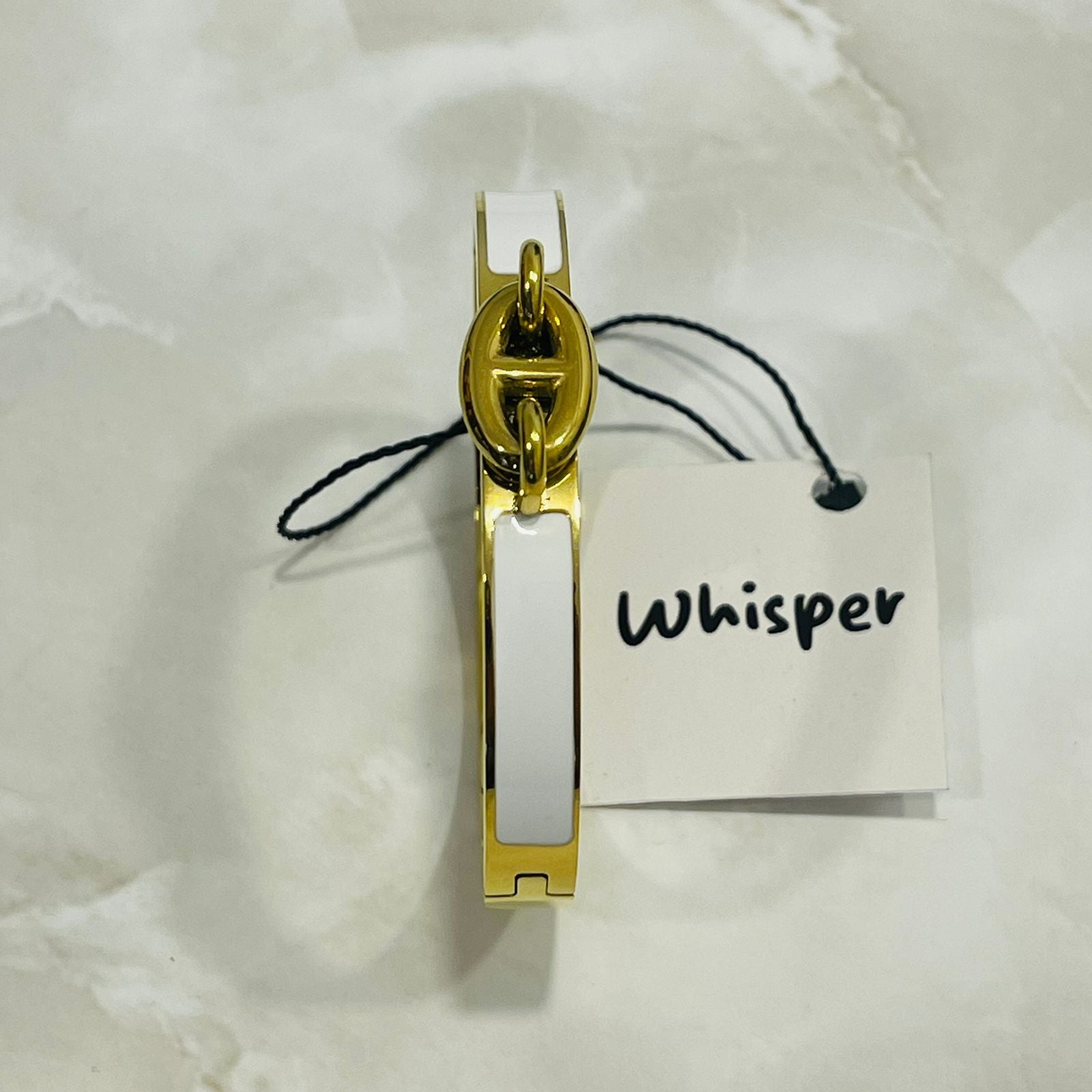 Noir Link Bangle
