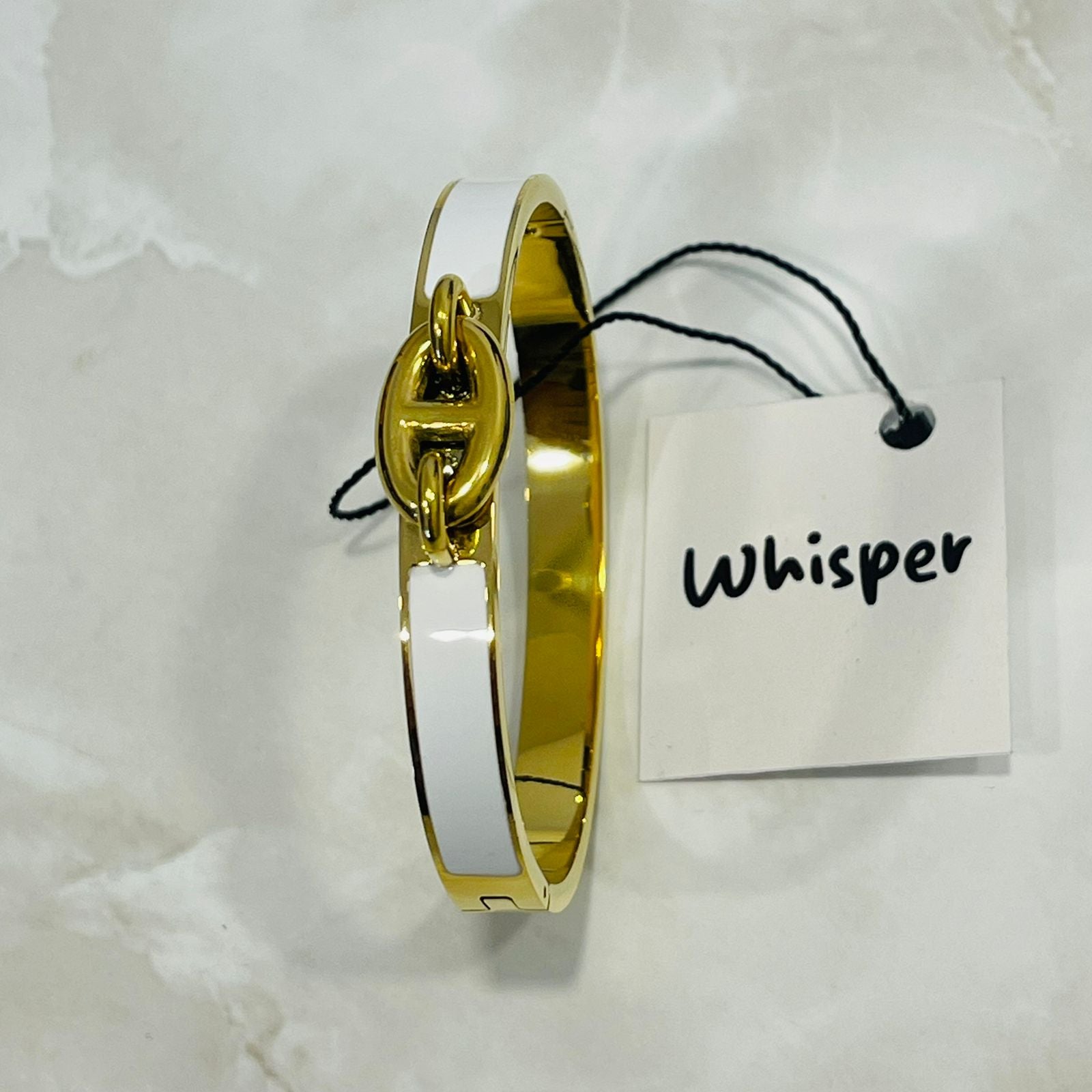 Noir Link Bangle