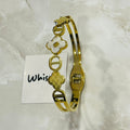 Clover Charm Bangle