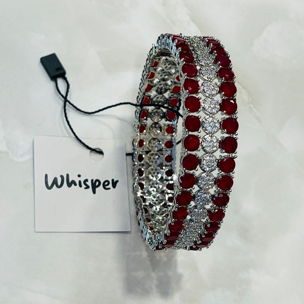 Ruby Sparkle Bangle