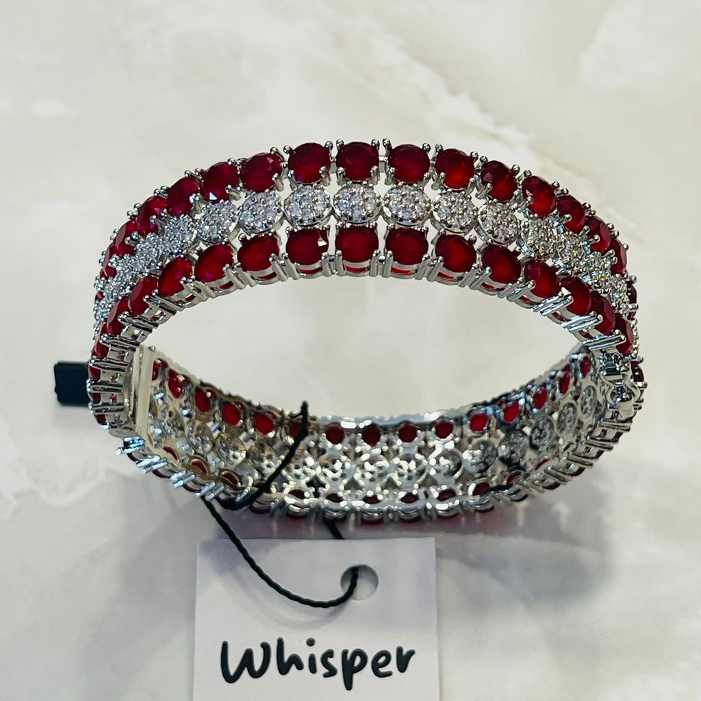 Ruby Sparkle Bangle