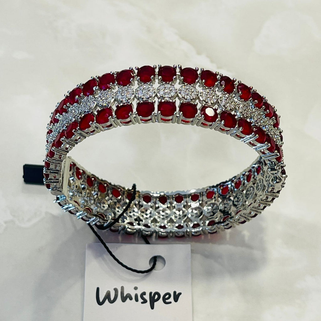 Ruby Sparkle Bangle