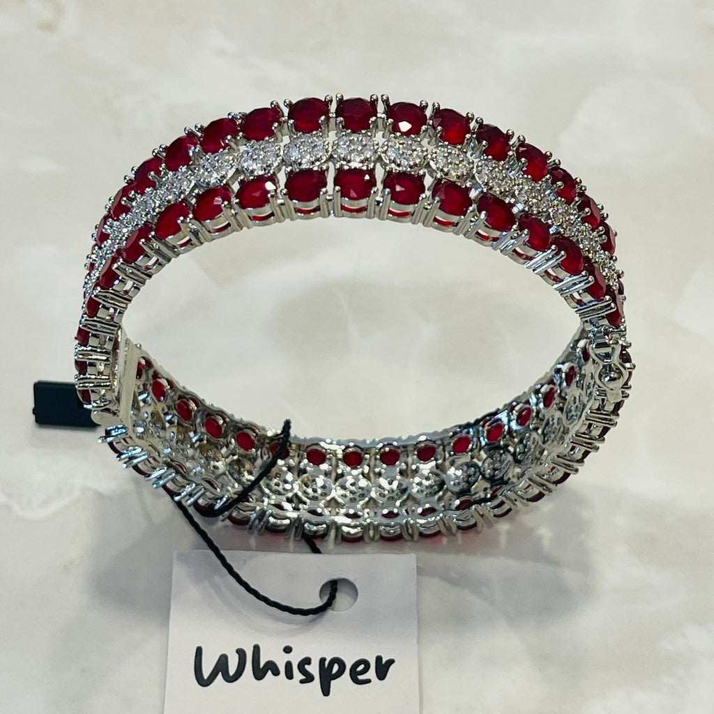 Ruby Sparkle Bangle