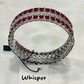 Ruby Sparkle Bangle