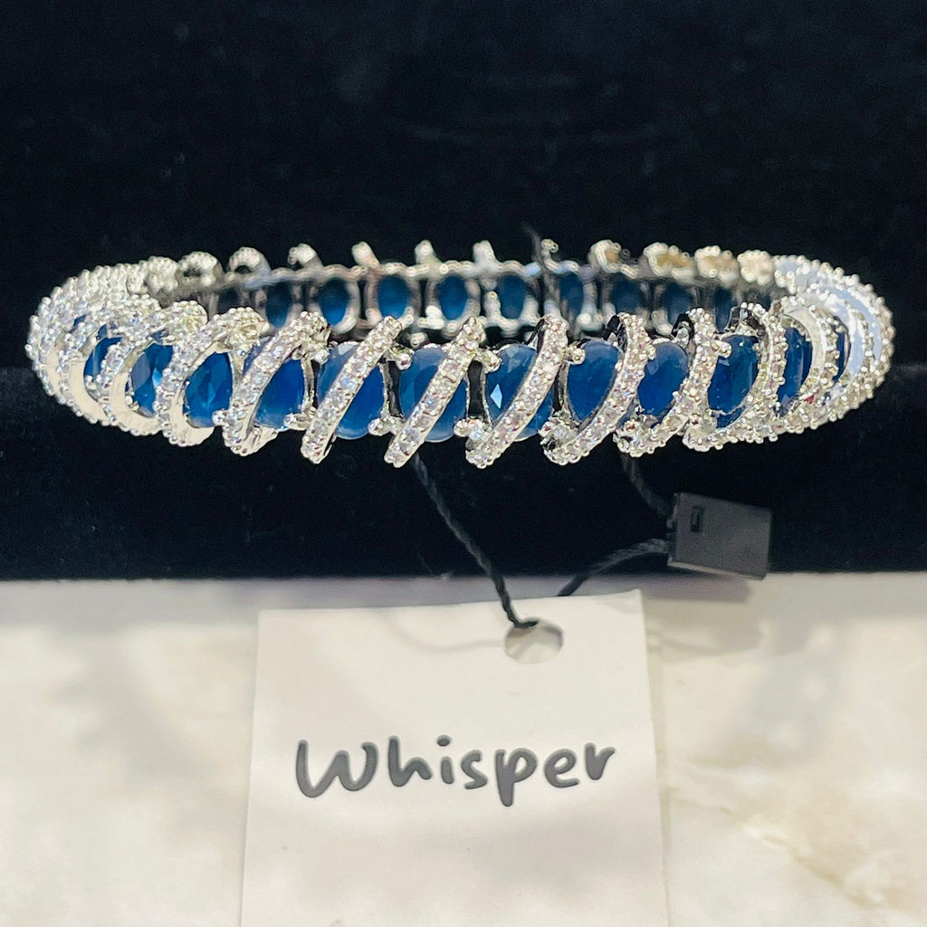 Sapphire Glow Bangle