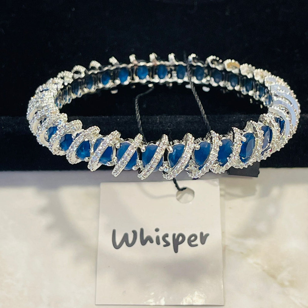 Sapphire Glow Bangle