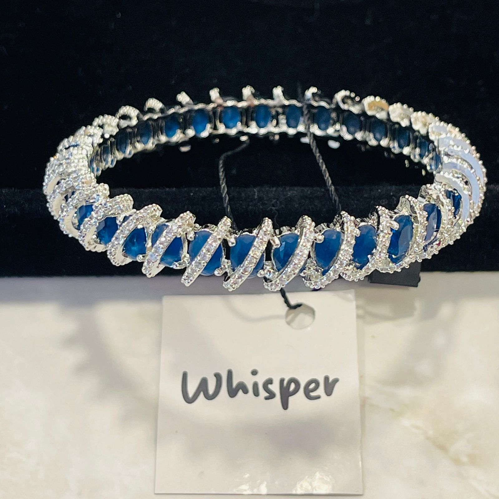 Sapphire Glow Bangle