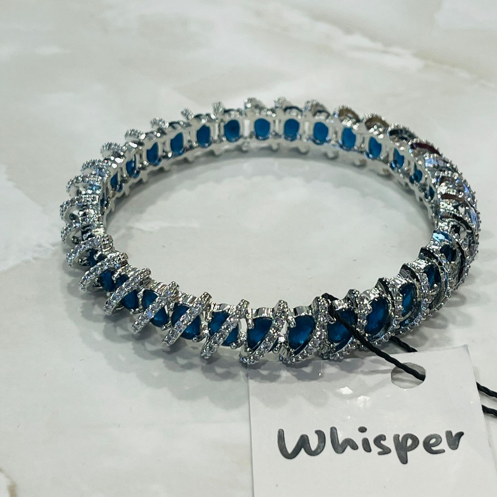 Sapphire Glow Bangle