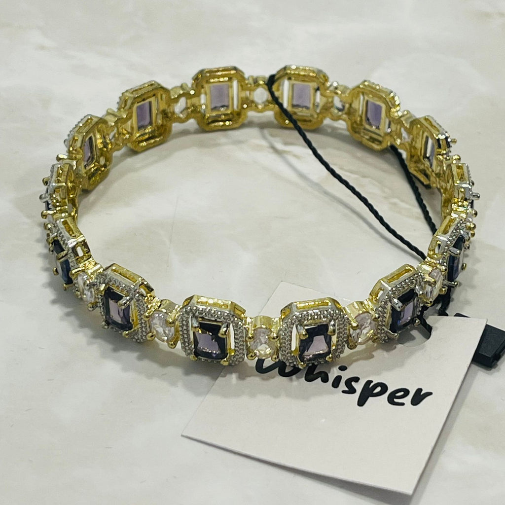 Midnight Crystal Bangle