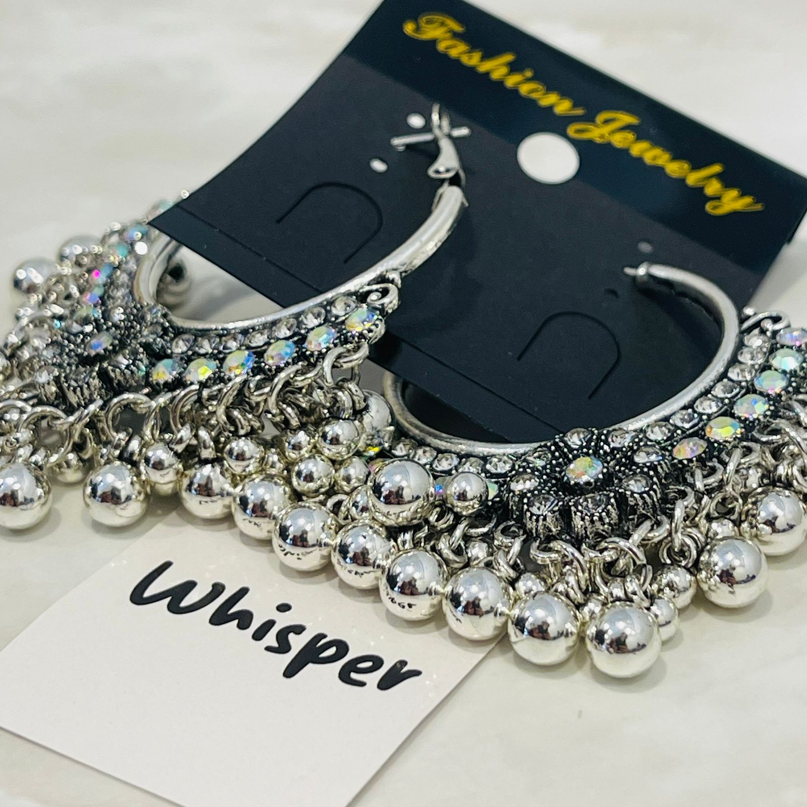 Silver Coil Hoop Earrings
