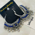 Sapphire Pearl Earrings