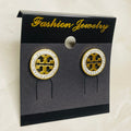 Royal Circle Luxe Stud Earrings