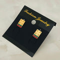 Stripe Luxe Studs)