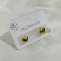 (Mini Gold Heart Studs)