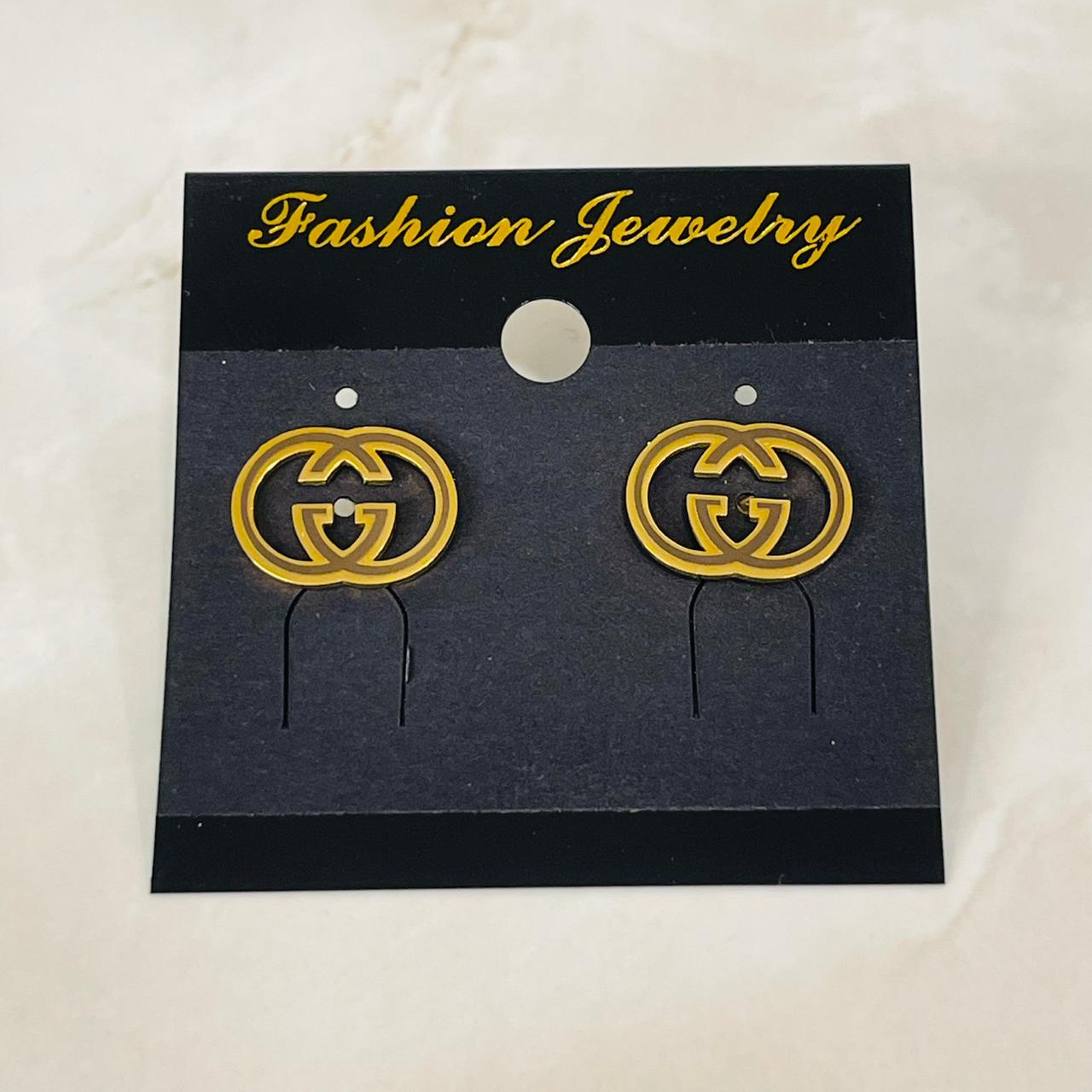 (Gucci Double G Studs)