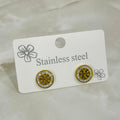 (Crystal Halo Classic Studs)