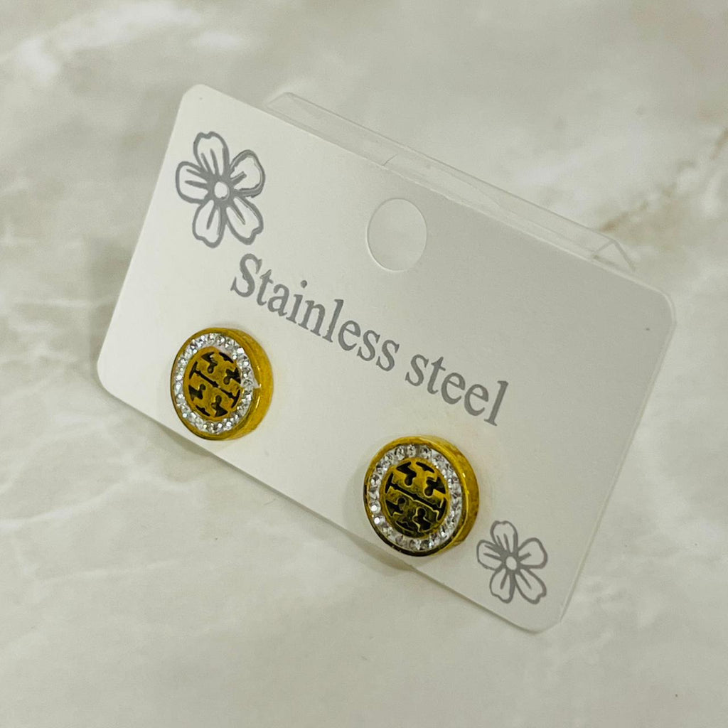 (Crystal Halo Classic Studs)