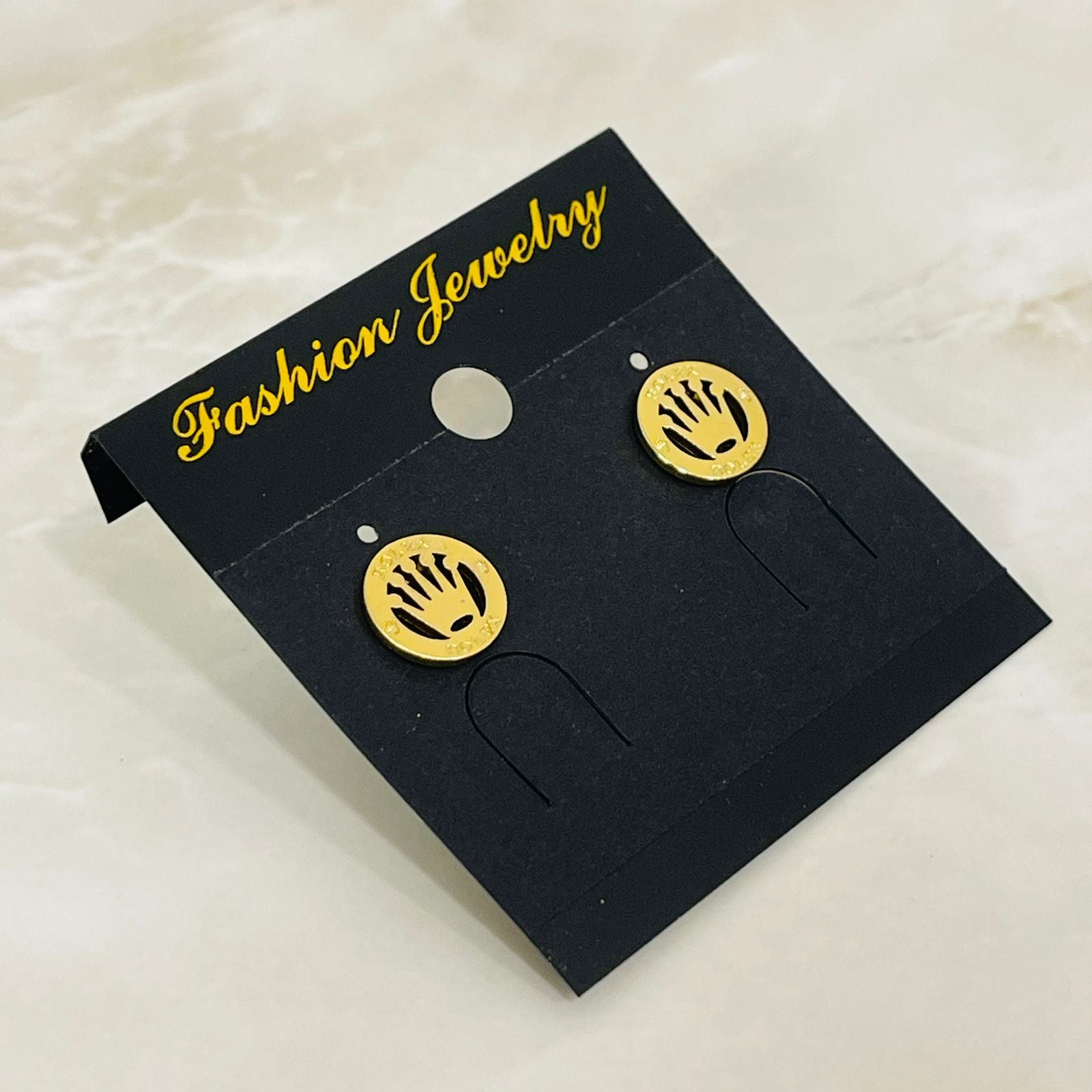 (Rolex Crown Coin Studs)