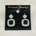 Emerald Luxe Drop Earrings