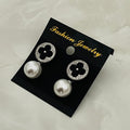 Pearl Clover Studs
