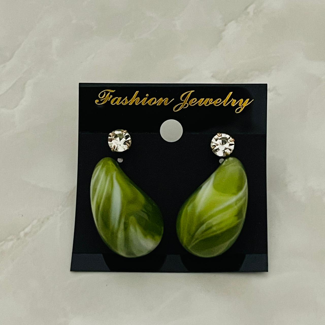 Emerald Drop Earrings