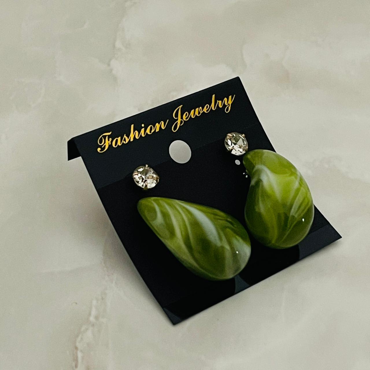 Emerald Drop Earrings