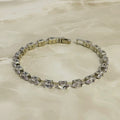 Silver Sparkle Stone Bracelet