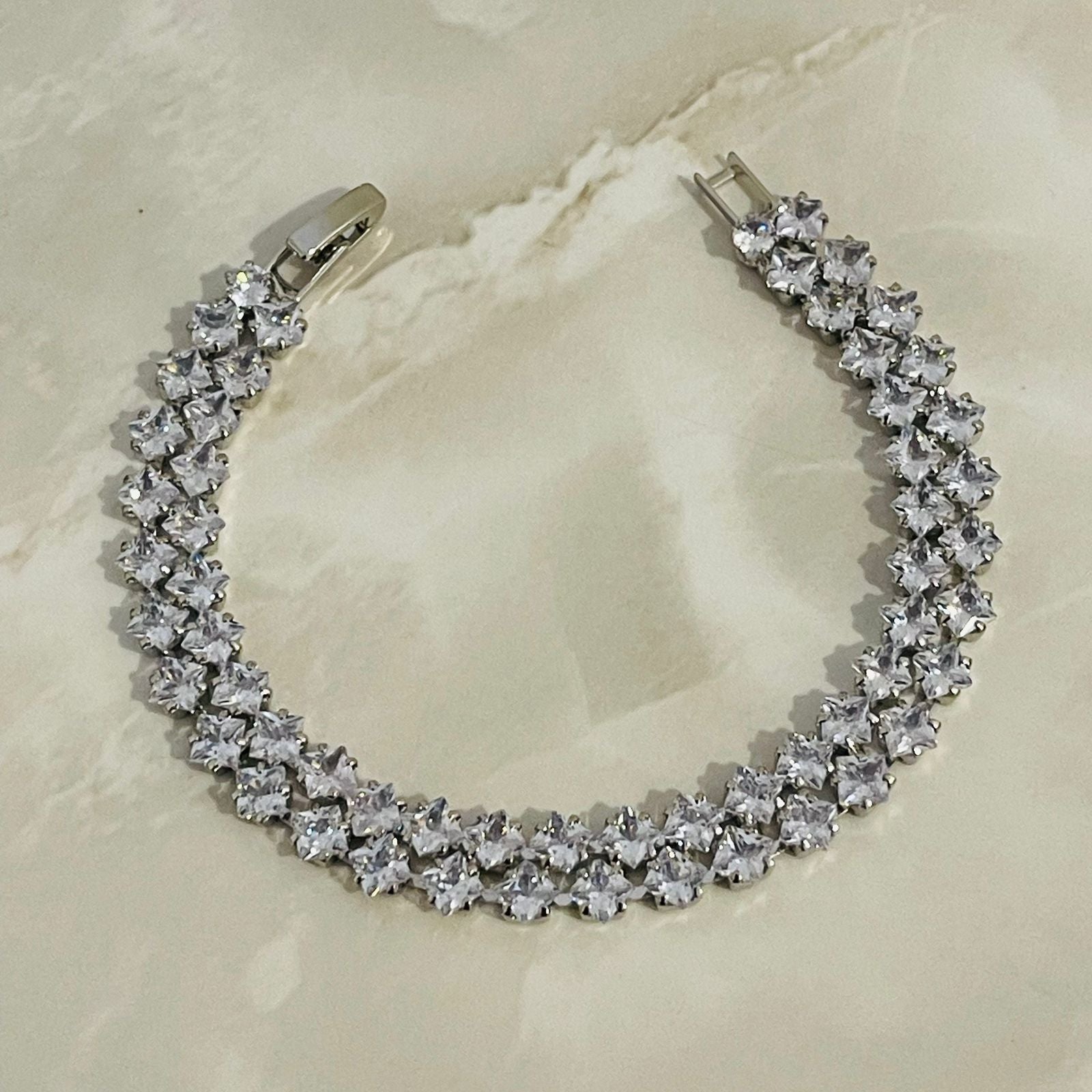 Crystal Luxe Tennis Bracelet
