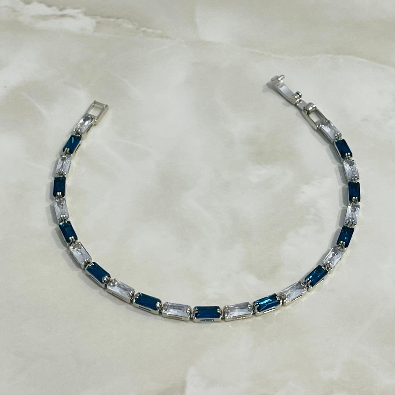 Blue Crystal Luxe Bracelet