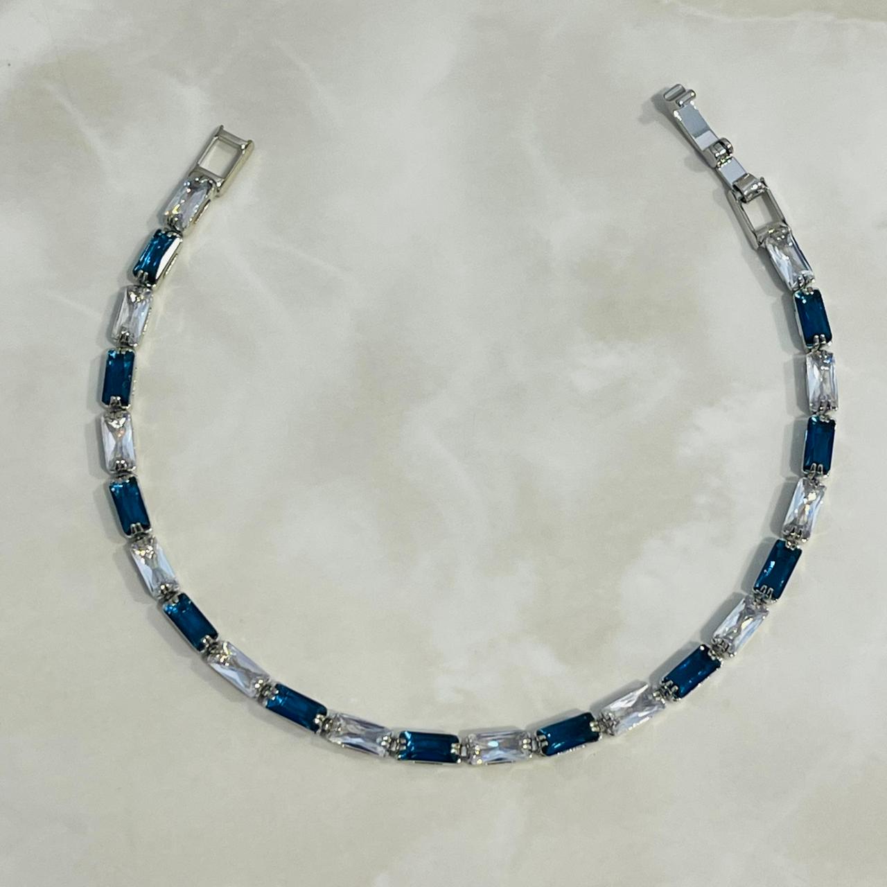 Blue Crystal Luxe Bracelet