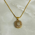 Radiant Halo Spark Pendant