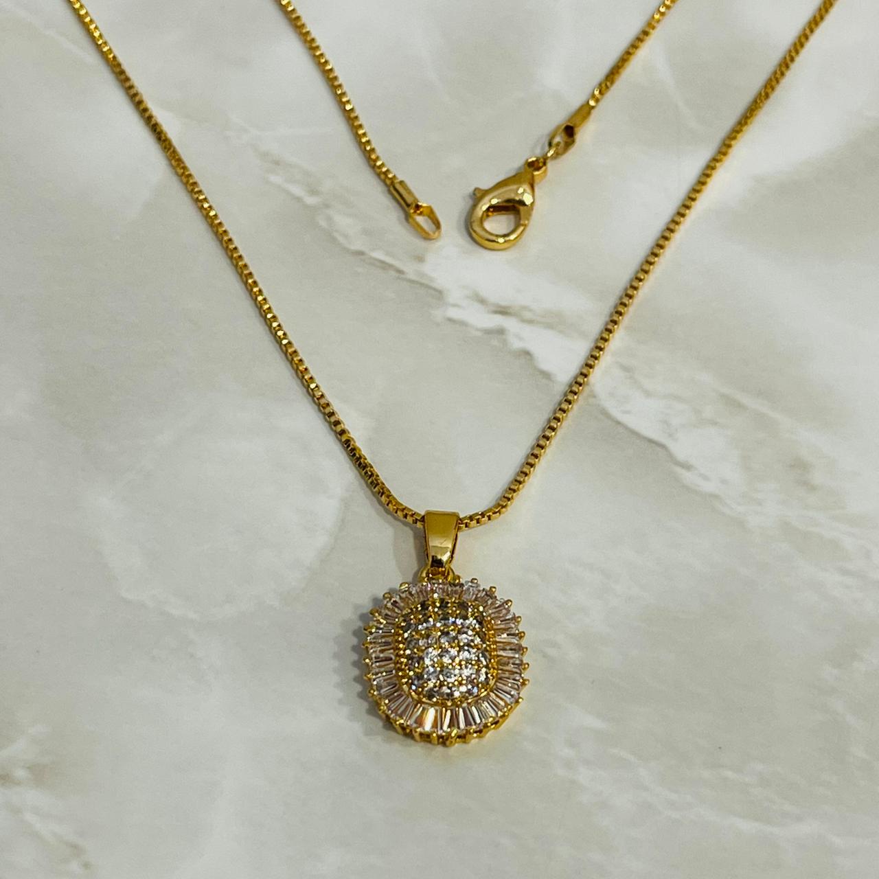 Radiant Halo Spark Pendant