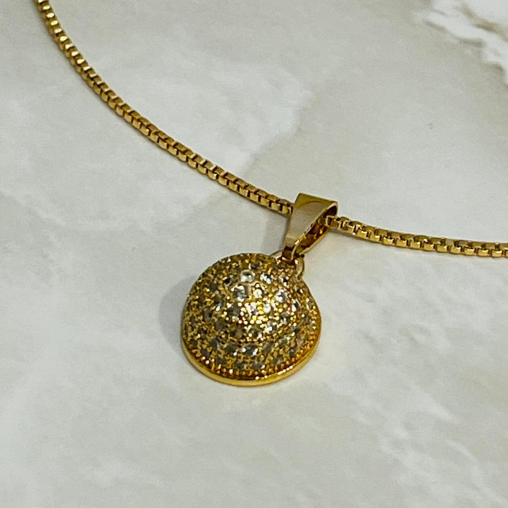 Golden Dome Spark Pendant