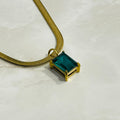 Royal Green Stone Necklace