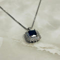 Sapphire Glow Pendant